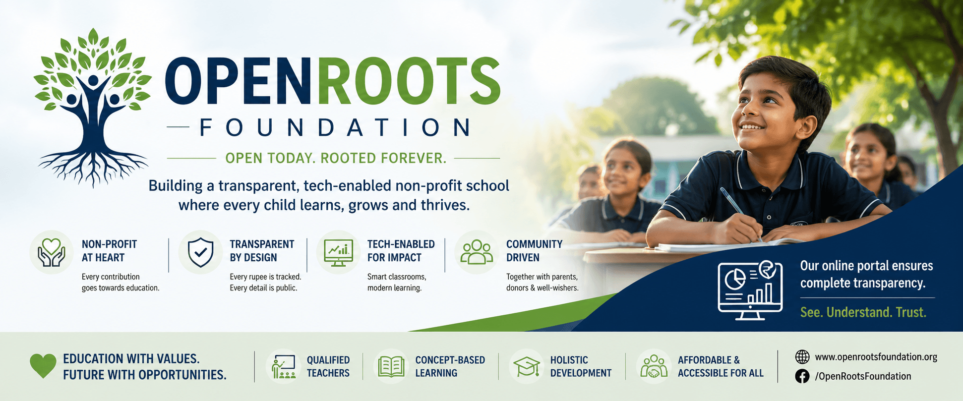 Students at OpenRoots